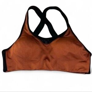 PINK Victoria's Secret Bronze and Black Sports Bra